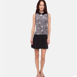 36. Marc by Marc Jacobs Twilight Print CDC Black Sleeveless Dress